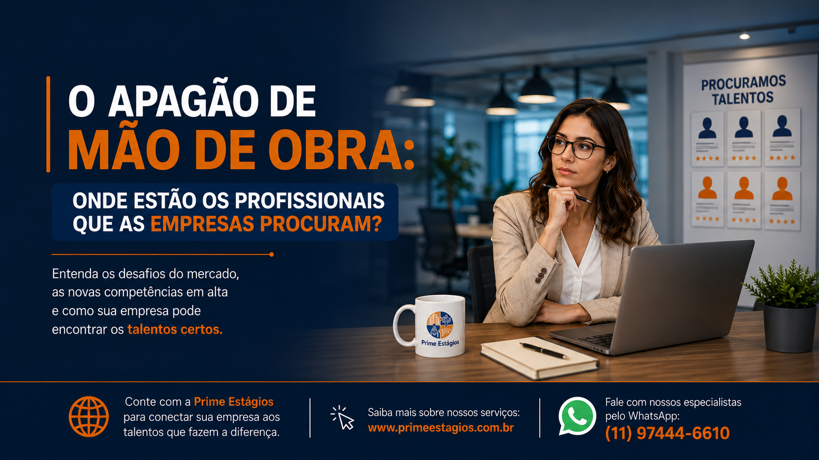 O apagão de mão de obra: onde estão os profissionais que as empresas procuram?